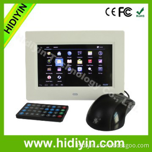 7" classical open frame digital picture frame
